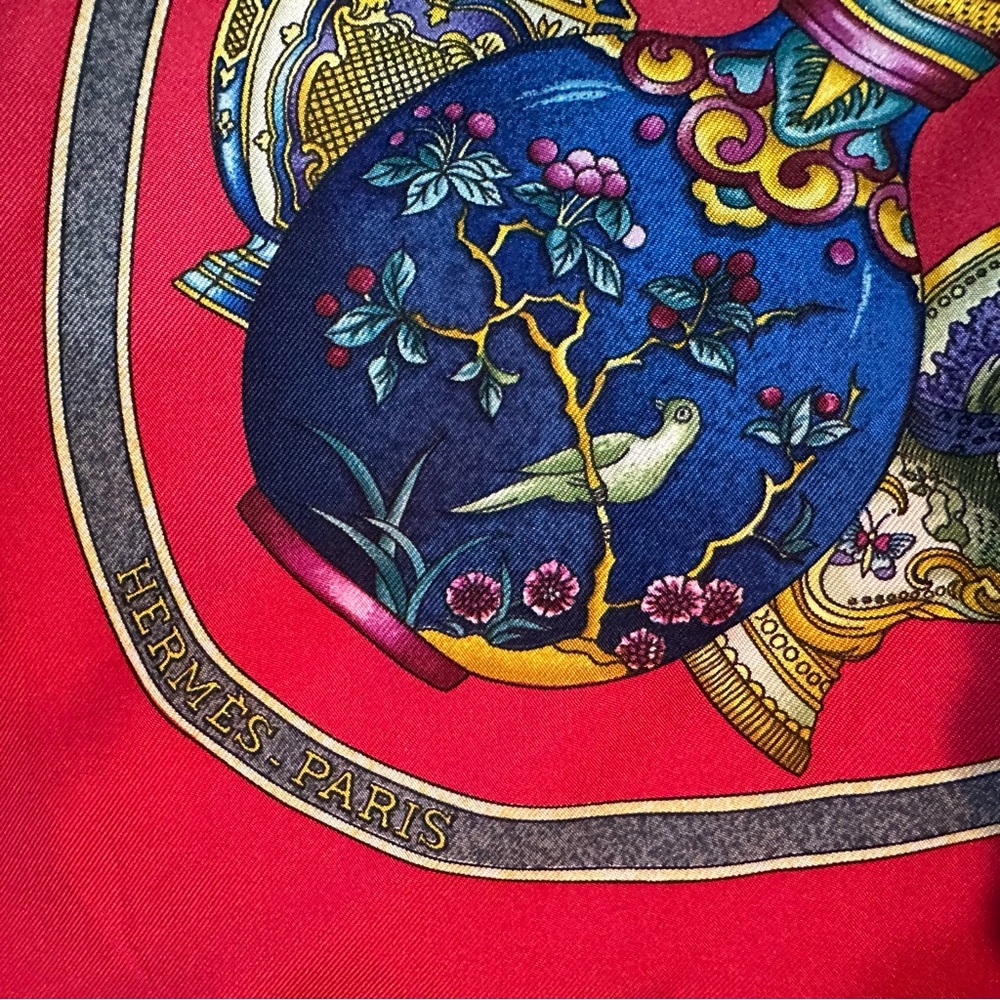 Hermès | Vintage Le Flacon Silk Scarf - Picture 3 of 13